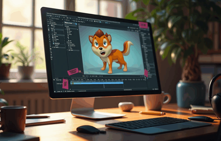 Blender Grease Pencil: повний старт для 2D-анімації (практичний кейс)